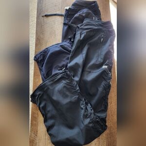 Marika 2pack Black And Navy Athletic Pants with Drawstring NWOT